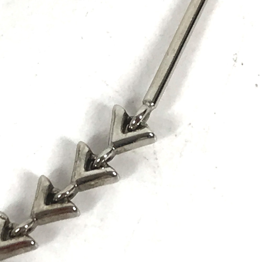 LOUIS VUITTON Silver Earrings - Picture 7 of 9